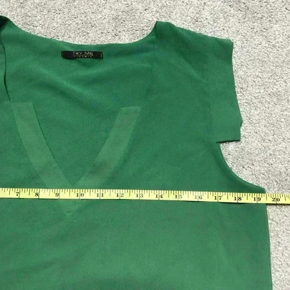 Try Me Sleeveless Top Made in Italy - Picture 2 of 9